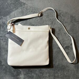 Tommy Hilfiger White Crossbody Bag